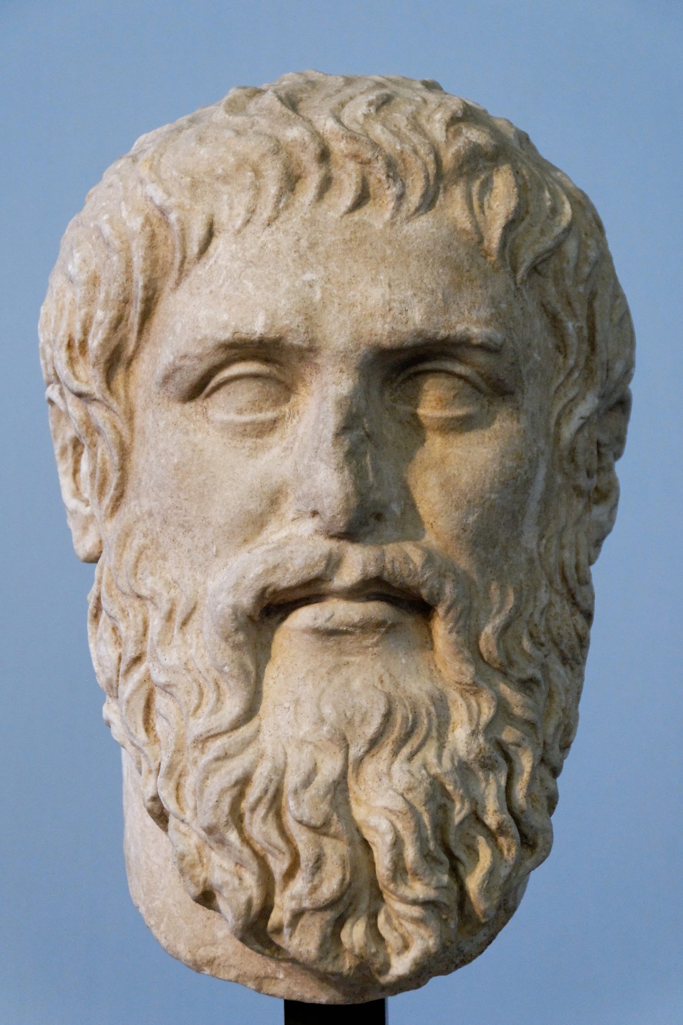 Buste de Platon, copie romaine d'après Silanion